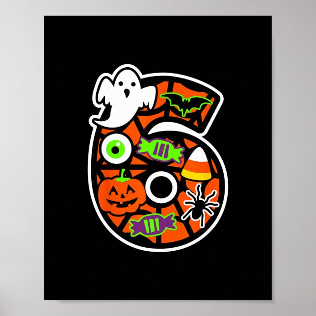 Póster Funny 67 Six Seven Meme Couple Matching Halloween  (Frente)