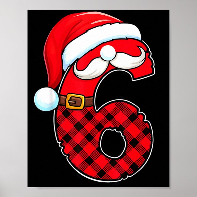 Póster Funny 6 7 Couples Christmas Costume Matching Outfi (Frente)