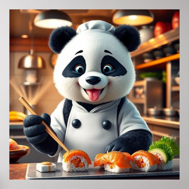 Póster Funny animal art – perfect gift for animal lovers  (Frente)