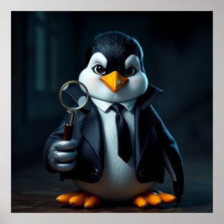 Póster Funny animal art – perfect gift for animal lovers 