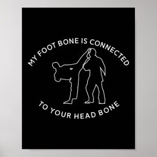 Póster Funny Artes Marciales Taekwondo Karate Tkd Kickbox