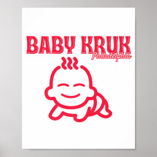 Póster Funny Baby Kruk Philadelphia Premium