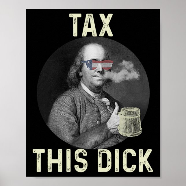 Póster Funny Bbq Fiesta Tailgate Tees 4 De Julio Repúblic (Frente)