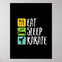 Funny Black Belt Martial Arts Come Sleep Karate