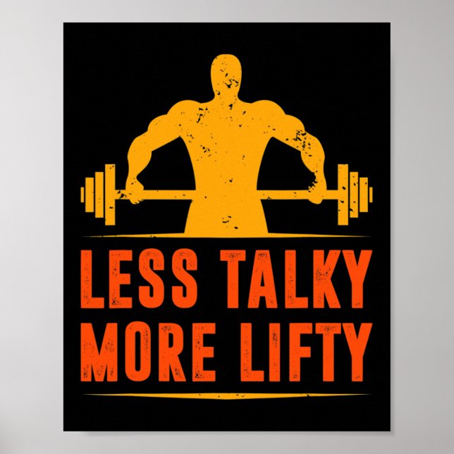 Póster Funny Bodybuilding Camisetas (Frente)