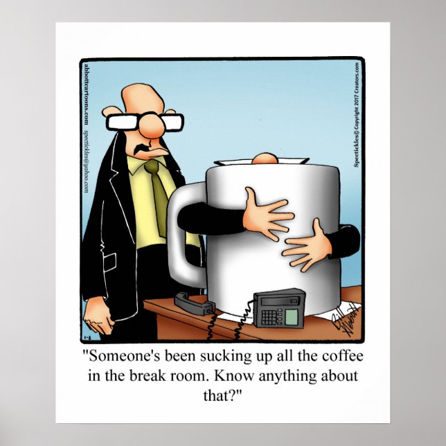 Póster Funny Business Office Humor Poster (Frente)
