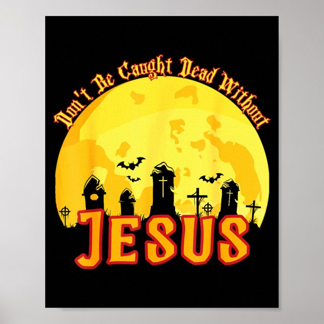 Póster Funny Christian Halloween  (Frente)