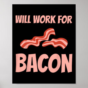 Póster Funny Con Design Para Hombres Mujeres Bbq Porcino