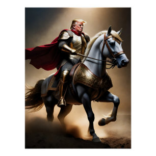 Póster Funny conservador de Donald Trump 2024