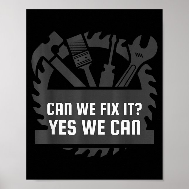 Póster Funny Construction Worker, Bob The Builder Gag Gif (Frente)