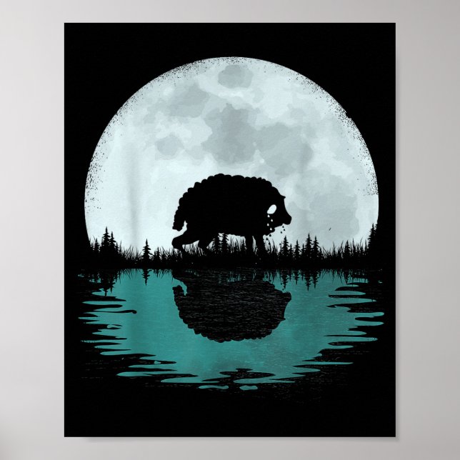 Póster Funny Cryptid Squonk For Men Women And Kids! Crypt (Frente)