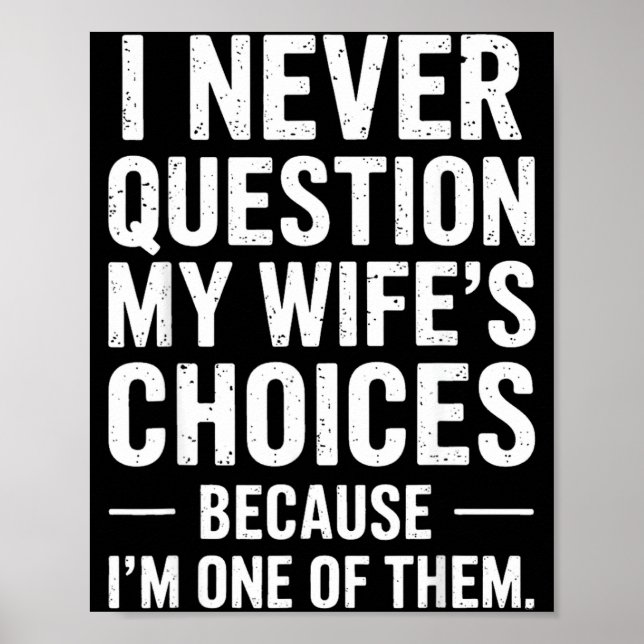 Póster Funny Dad Joke Quote For Husband Fathers Day Tee  (Frente)