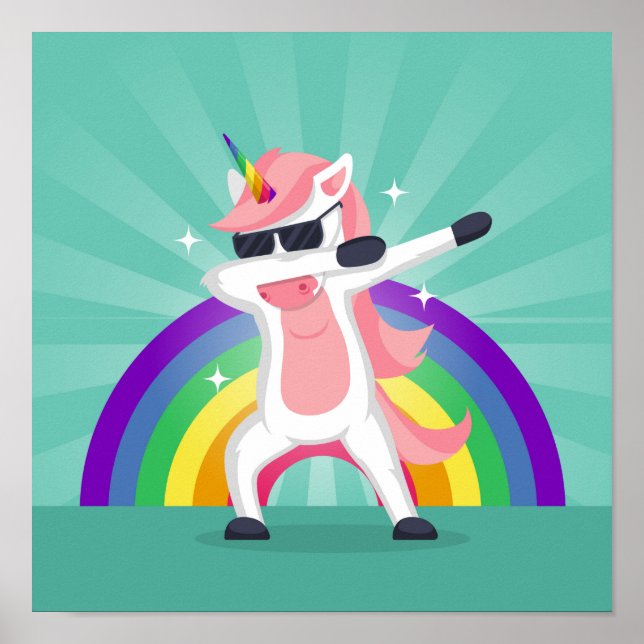 Póster Funny dancing animal Poster (Frente)