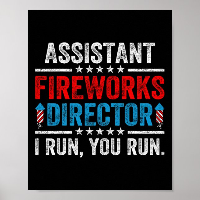 Póster Funny Director De Istant Fuegos Artificiales El 4  (Frente)