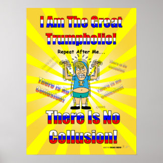 Póster Funny Donald Trump, el gran Poster Trumpholio