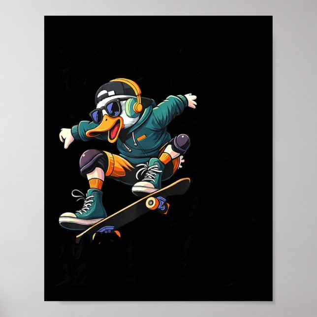 Póster Funny Duck Graphic Tees Men Women Teens Funny Quot (Frente)