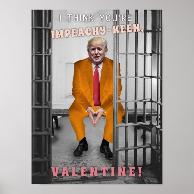 Póster Funny El día de San Valentín de destitución de Don (Frente)