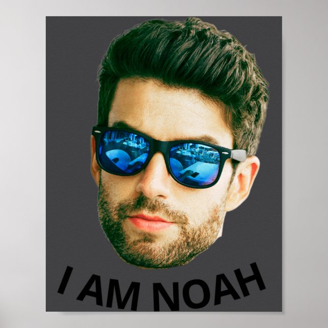 Póster Funny Face Cture Birthday Party Matching  (Frente)