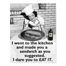 Funny Feminist Make Me a Sandwich