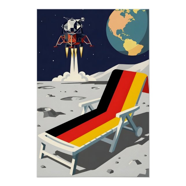 Póster Funny German (Anverso)