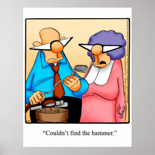Póster Funny Golf Humor Poster
