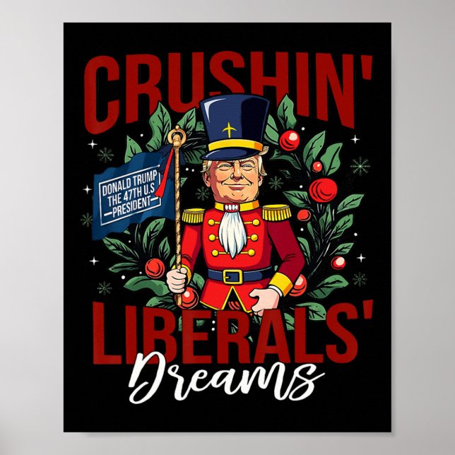 Póster Funny H del 47° presidente, el pedófilo Donald Tru (Frente)