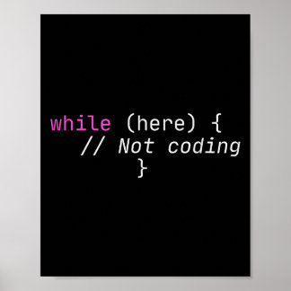 Póster Funny Hard Working Devops Programming C#