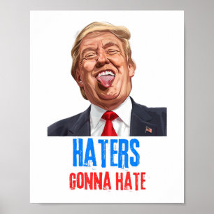 Póster Funny Haters odiará las citas graciosas diciendo t