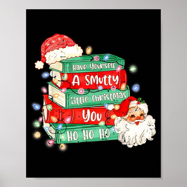 Póster Funny Have Yourself A Smutty Little Christmas Book (Frente)