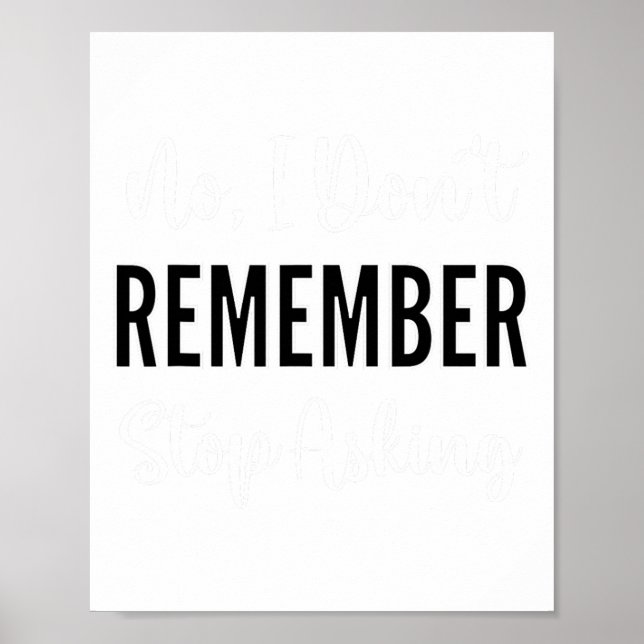 Póster Funny Heimerheimer Dementia (Frente)