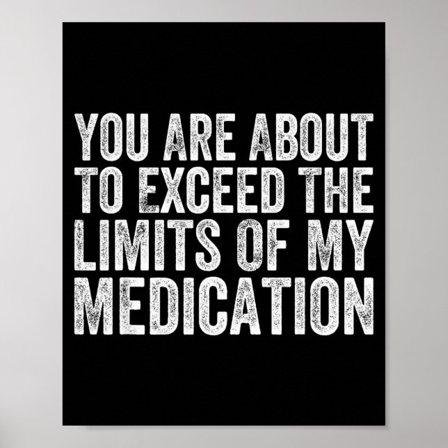 Póster Funny Humor Sarcastic Signs That Make People Laugh (Frente)