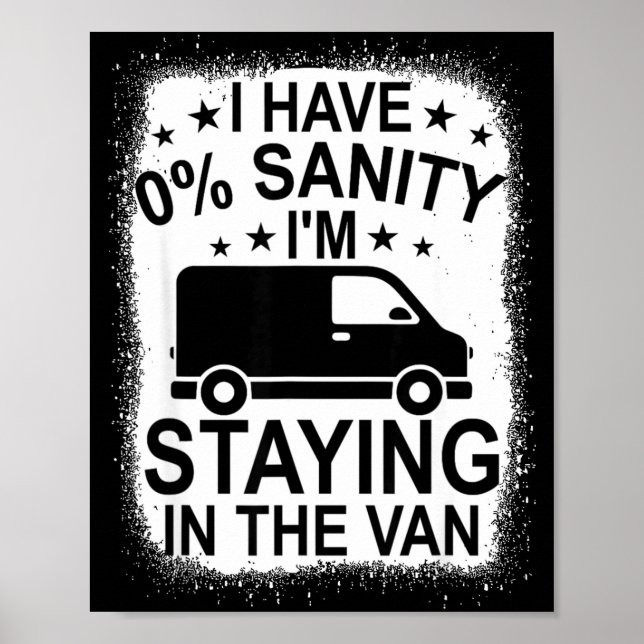 Póster Funny I'm Staying In Tha Van Phasmophobia Women Ma (Frente)