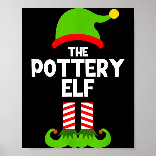 Póster Funny I'm The Ttery Elf Christmas Xmas  (Frente)