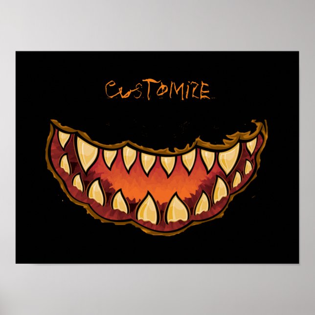Póster Funny Jack o'lantern Thunder_Cove (Frente)