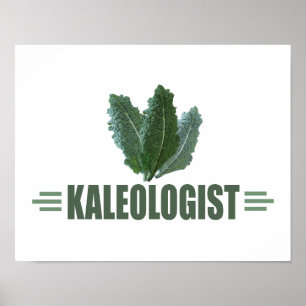 Póster Funny Kale