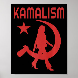 Póster Funny Kamalism Pun