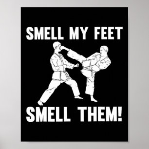 Póster Funny Karate Design Para Hombres Mujeres Karate Ma