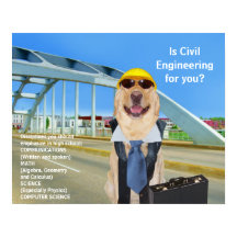 Funny Lab Science Engineering Poster