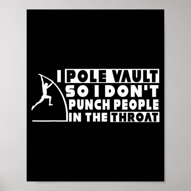 Póster Funny Le Vault So I Don't Punch People - Le Vaulti (Frente)