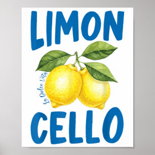Póster Funny Limoncello La Dolce Vita Ilión