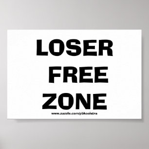 Póster Funny Loser Poster