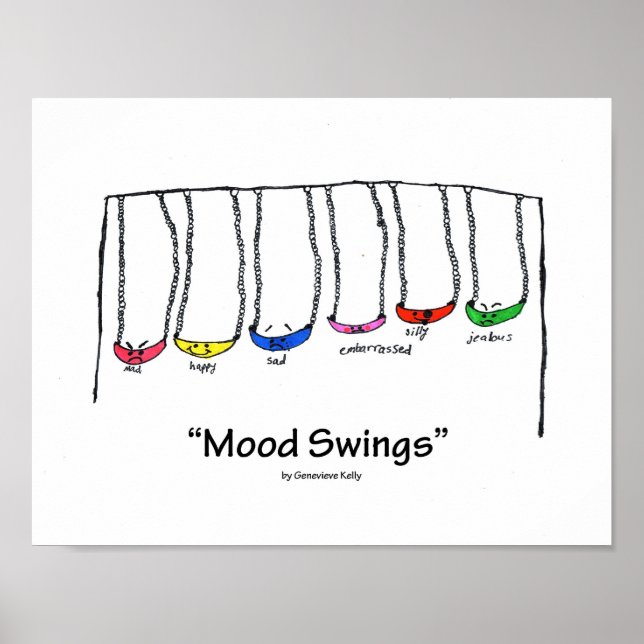 Póster Funny Mood Swings Poster (Frente)