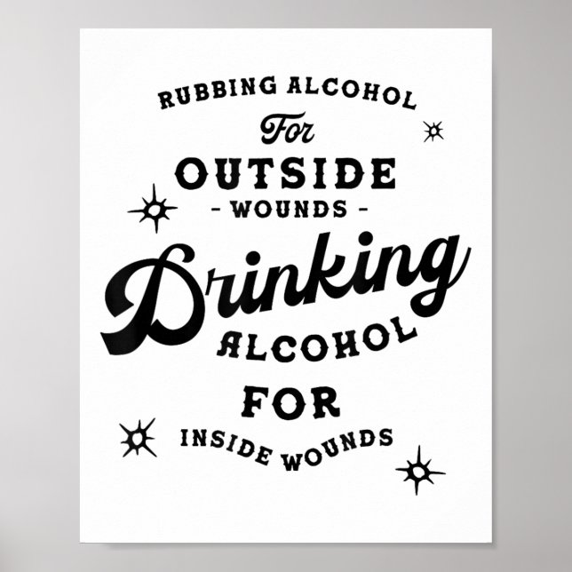 Póster Funny Nick Miller Quote Shirt_ Alcohol Saying New  (Frente)