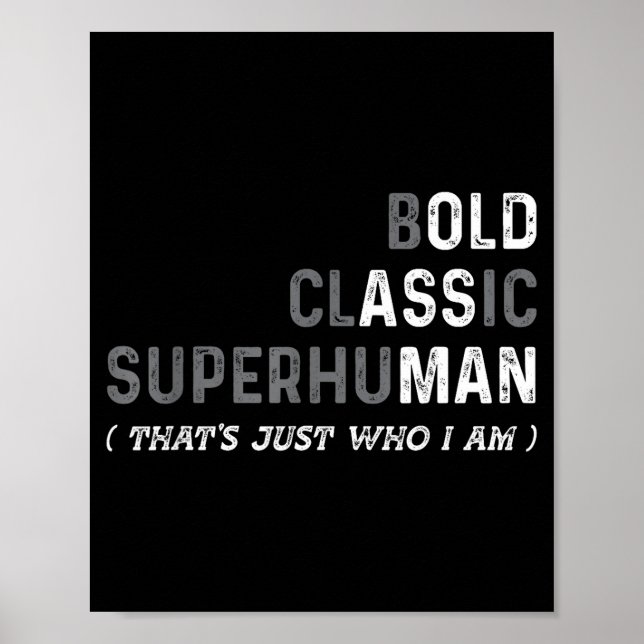 Póster Funny Old Man Saying Gag Dad Father's Day Birthday (Frente)