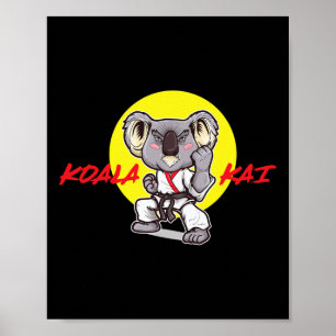 Póster Funny Parodia comercial de Artes Marciales Karate 