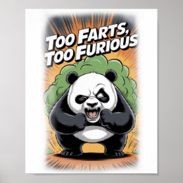 Póster Funny Parody Movie on a White