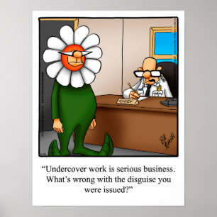Póster Funny Policemen Humor Poster