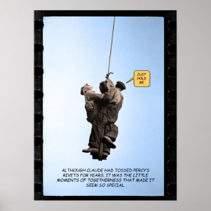 Póster Funny Poster - Claude and Percy