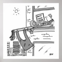 Funny Poster de músico de trombón