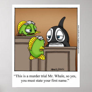 Póster Funny Poster de Personalizado "Foggy Bottom"